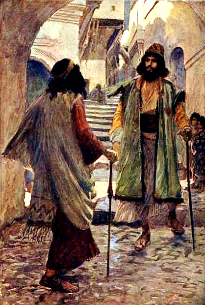 Saul Meets Samuel, by James Tissot