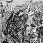 Miriam's Song, by John Edward Poynter (The Bible and Its Story, 1910)