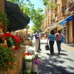 A pedestrian street in Jerusalem. (Israeli Ministry of Tourism photo by Noam Chen)