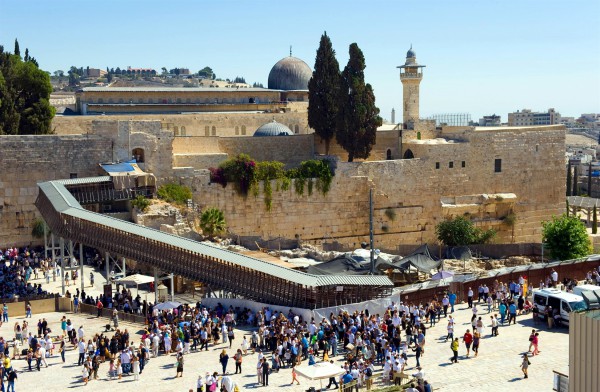 Mughrabi-Gate-Bridge-Kotel-Temple Mount