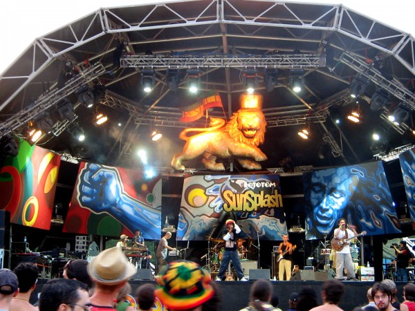 Rototom Sunsplash is one of the biggest reggae festivals in Europe.  (Photo by Piero Tasso)