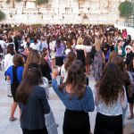 Women's section at the Western (Wailing) Wall in Jerusalem.