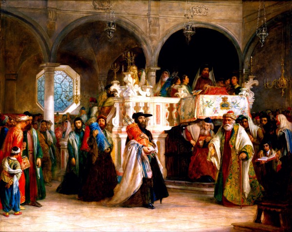 The Feast of Rejoicing of the Law, by Solomon Alexander Hart