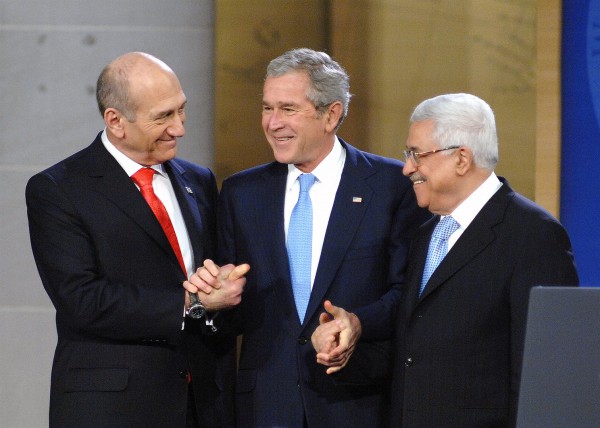 Olmert-Bush-Abbas