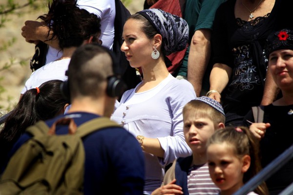 Women and children in Jerusalem