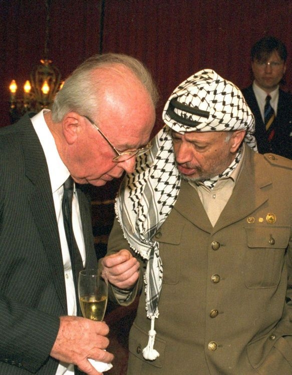 Although Arafat seemed to be a willing peace partner, he repeatedly told Muslim audiences that the peace process was a fraud intended to weaken Israel.