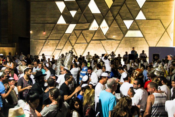 Sukkot-Simchat Torah-Rejoicing over the Law-Israel-Tel Aviv