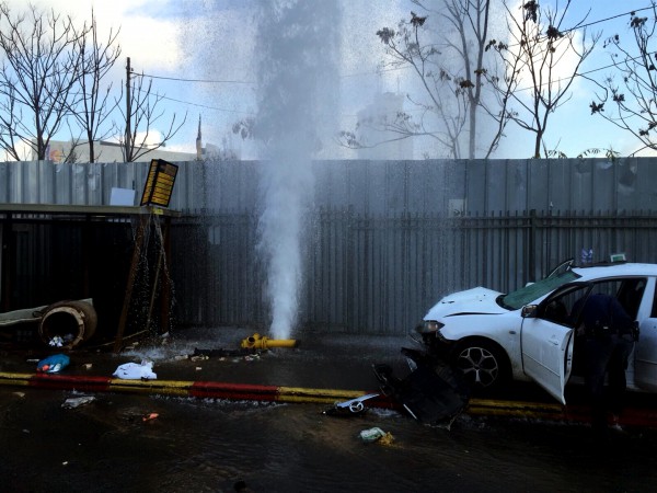 car ramming-Jerusalem-terror-baby