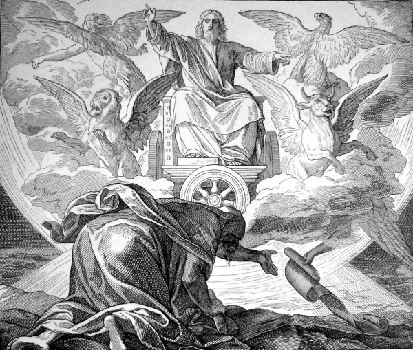 Ezekiel, visions, chariot, throne, wheels