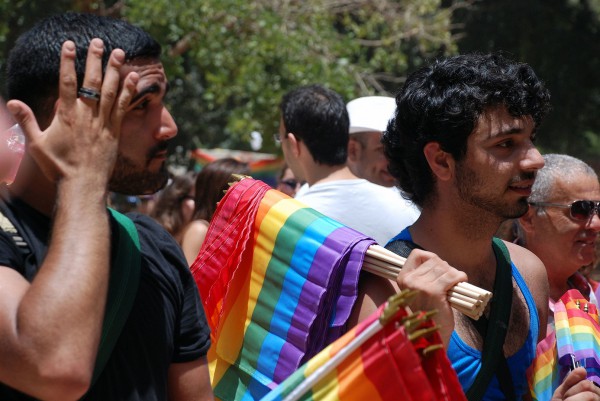 Gay pride in Israel.