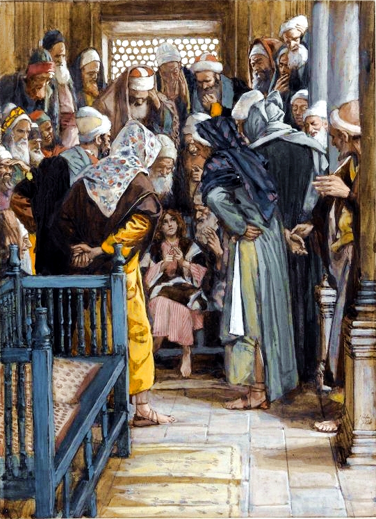 Yeshua Among the Doctors, by James Tissot