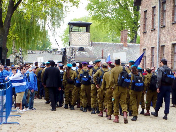 Auschwitz, March of the Living, IDF