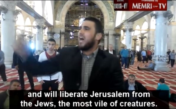 Temple Mount, al-Aqsa Mosqu, hate speech, incitement