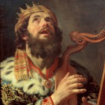 King David Playing the Harp, by Gerard van Honthorst