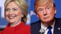 US presidential nominees, Hillary Clinton and Donald Trump