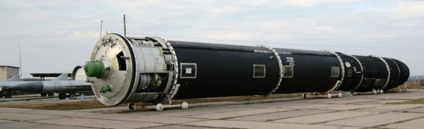 Russian SS-18 Satan nuclear missile