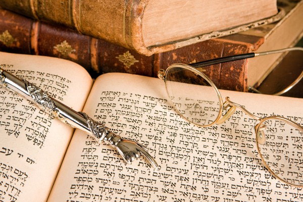 Torah and yad (pointer)