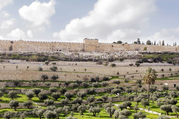 Golden Gate Jerusalem, Kidron Valley