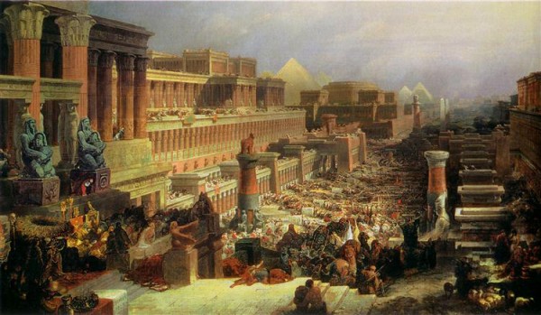 Departure of the Israelites (1830), by David Roberts