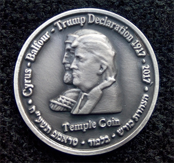 Cyrus-Trump collectors coin