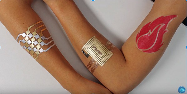 DuoSkin electronic tattoos